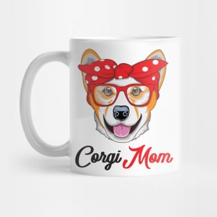 'Hanging With Corgi Mom' Adorable Corgis Dog Mug
